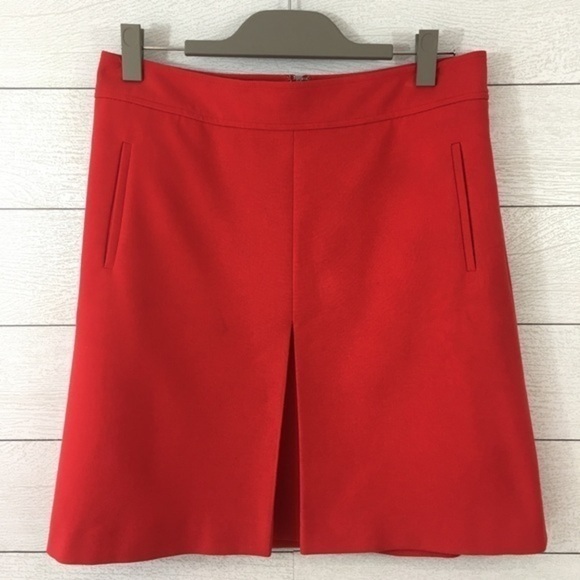 Loft Box Pleat A-Line Skirt. - Picture 1 of 6